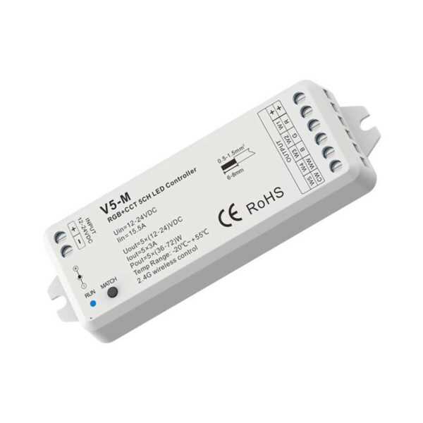 24 ghz controller fuer rgb cct 5x3a serie sky