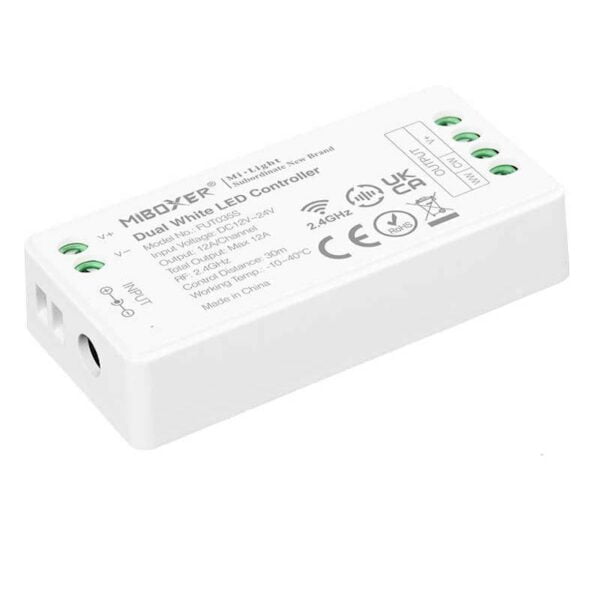 24 ghz dualweiss controller fuer 4 zonen led dimmer ohne fernbedienung 035s