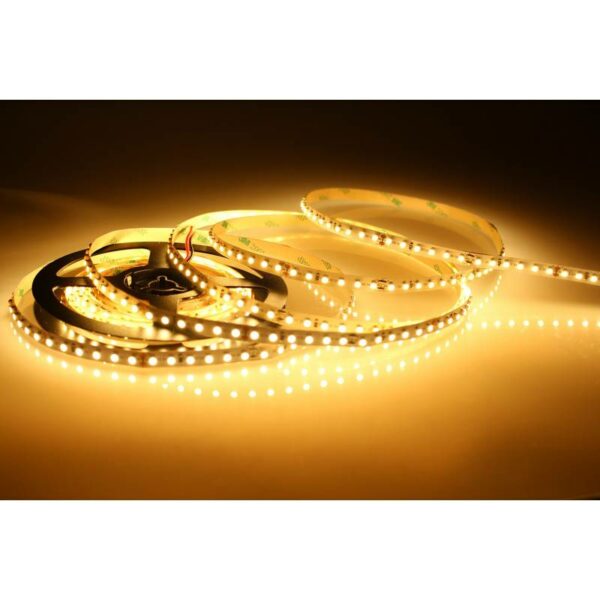 5 meter led streifen 24v 3528 warmweiss 2700k 96w 120 leds m ip20