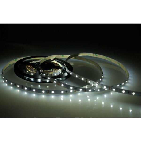 5 meter led strip 12v 3528 kaltweiss 6000k 48w 60 leds m ip65