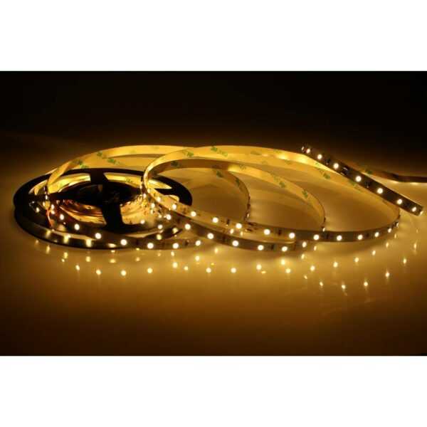 5 meter led strip 12v 3528 warmweiss 2900k 36w 60 leds m ip20