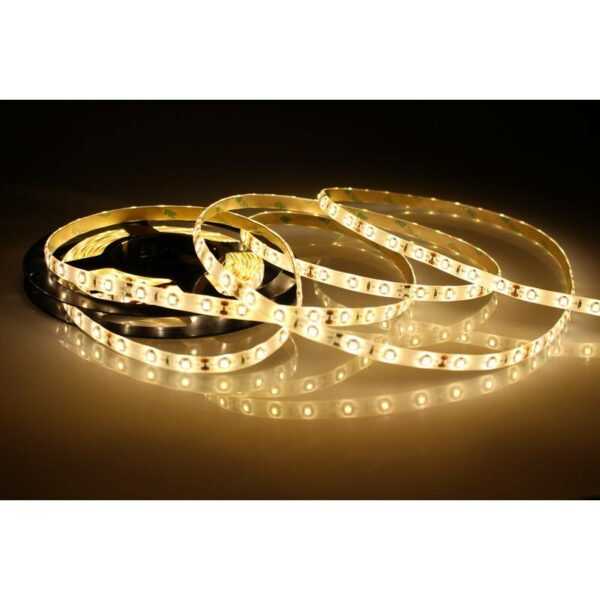 5 meter led strip 12v 3528 warmweiss 2900k 48w 60 leds m ip65