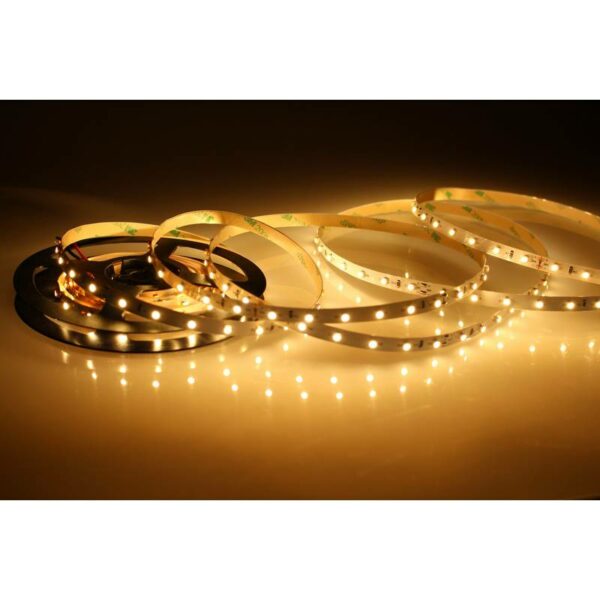 5 meter led strip 24v 3528 warmweiss 2700k 48w 60 leds m ip20