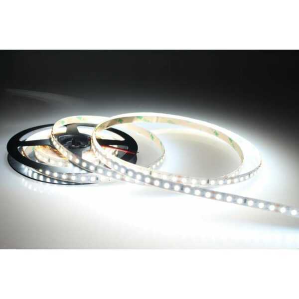 5 meter led strip ultra hell 24v smd2835 kaltweiss 6000k 192w 120 leds m ip65