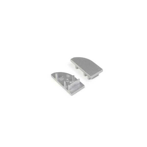 endkappen 2er set fuer led profil voute 10mm silber serie m