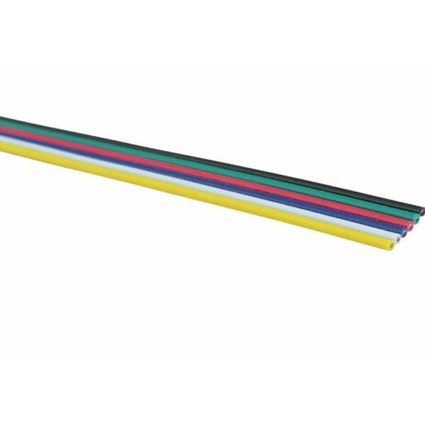 flachbandkabel meterware 6x05mm fuer rgb cct led streifen