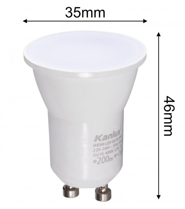 2,2Watt GU10/ MR11 230Volt LED Leuchtmittel