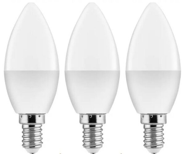 E14 5Watt LED Leuchtmittel (3er Pack) 400Lumen