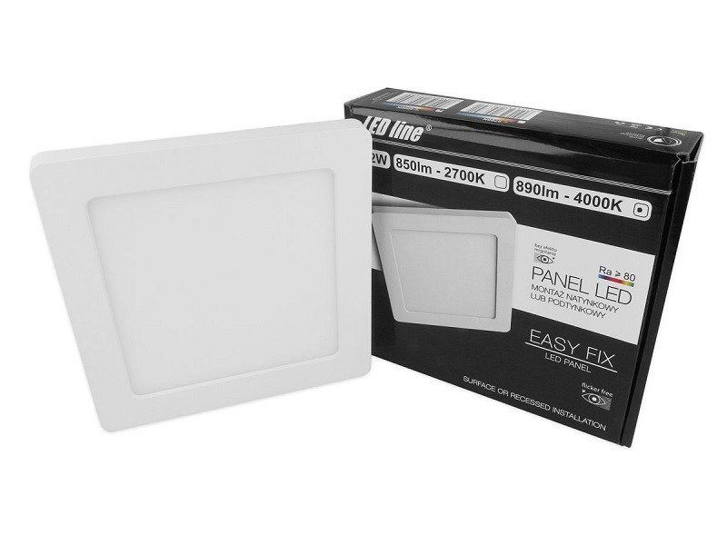 eng pl LED line R EasyFix panel square 12W 890lm 4000K daylight white